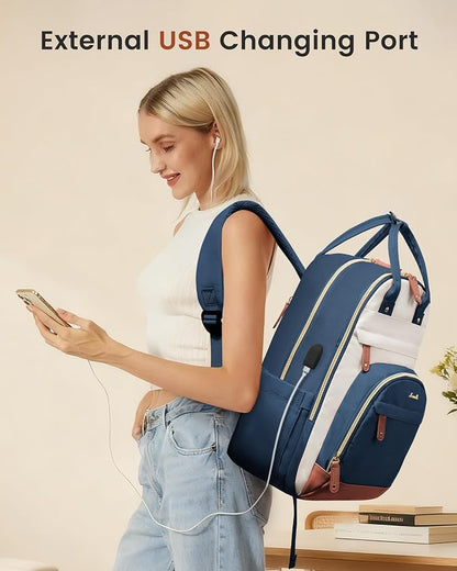 LOVEVOOK Backpack for Women, Laptop Backpack Women, Fits 17 Inch Laptop Bag - Image 2