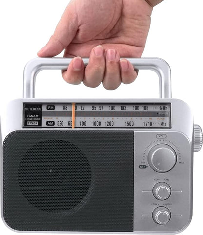 Retekess TR604 AM FM Radio Portable Transistor Analog Radio - Image 9