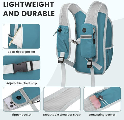 Small Hiking Backpack 15L-Lightweight Packable Foldable Backpack - Image 3