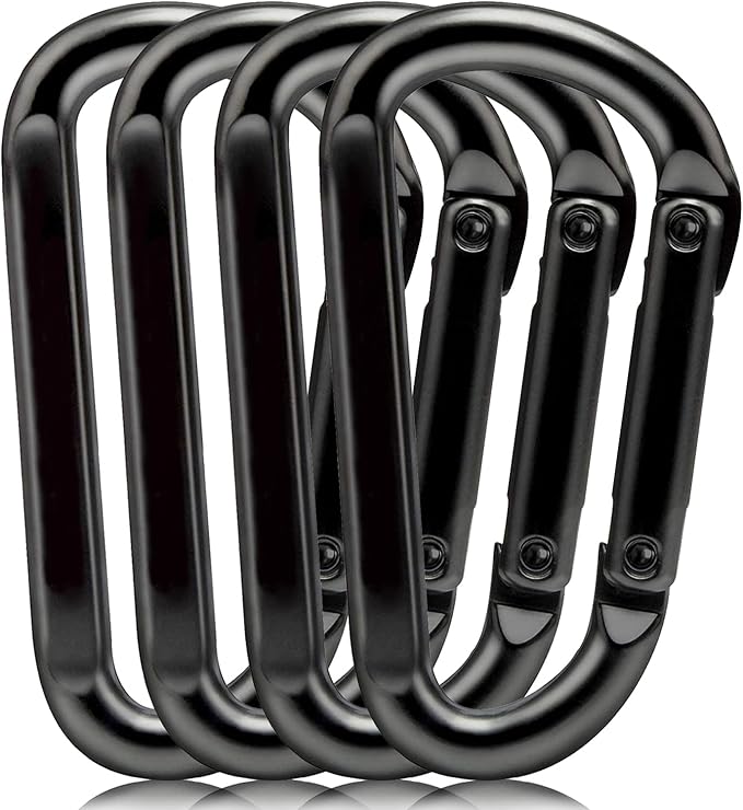 EZYA Heavy Duty Carabiner Clips, 860lbs by EZYA