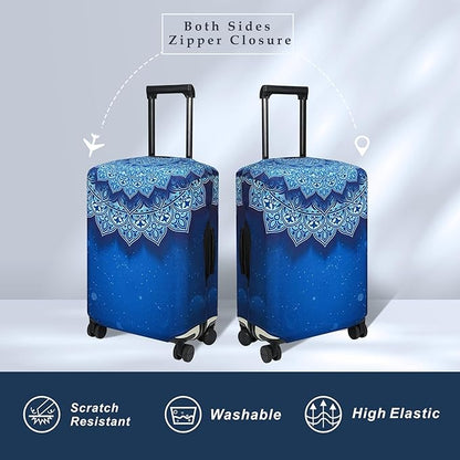 Explore Land Travel Luggage Cover Suitcase Protector Fits 27-30 Inch Case - Image 2