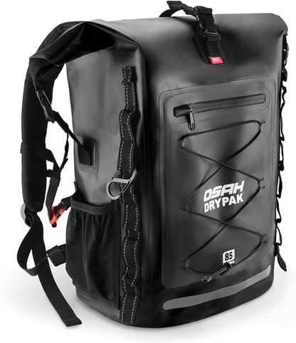 OSAH DRYPAK Waterproof Backpack Dry Bag 35L/55L/85L– Heavy Duty Roll-Top Hiking by OSAHDRYPAK