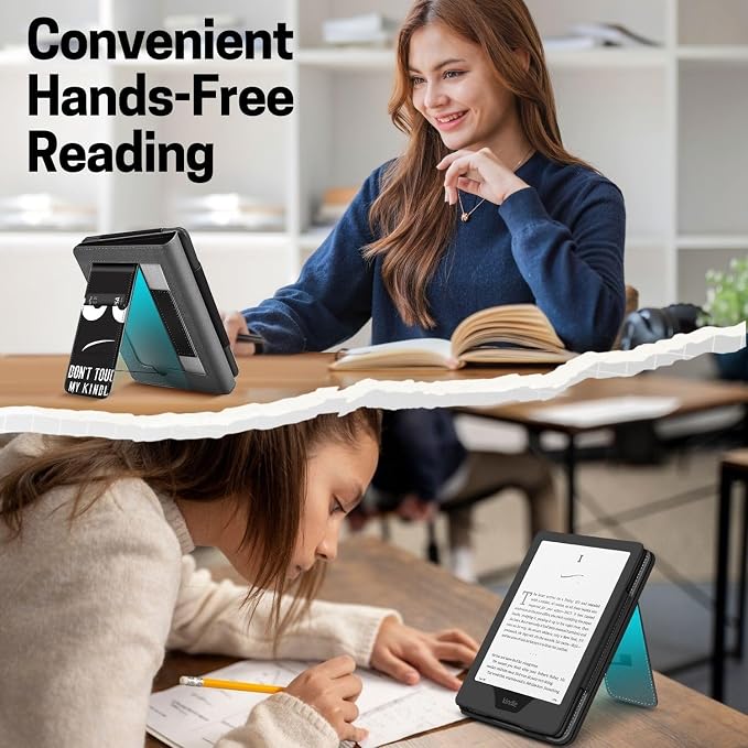 TNP Stand Case with Strap for Kindle Paperwhite 12th Gen 2024 / Kindle - Image 7
