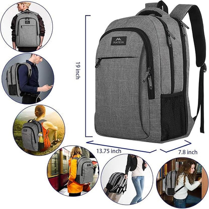 MATEIN 17 Inch Laptop Backpack, TSA Large Backpack - Image 7