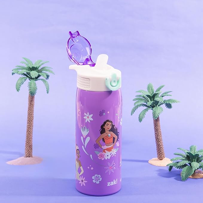 Zak Designs Disney Princess Sage Kids Water Bottle - Image 2