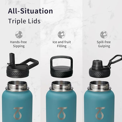 Trebo 32 oz Water Bottle Insulated - Image 3