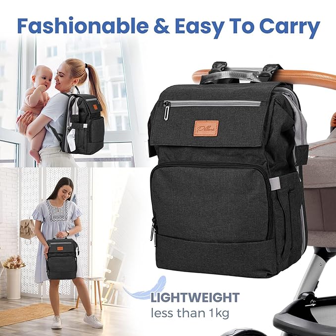 PILLANI Baby Diaper Bag Backpack - Image 5