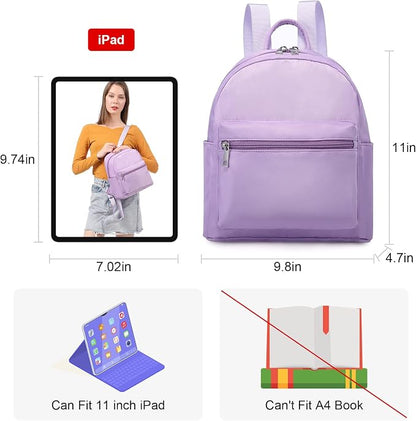 LOVEVOOK Mini Backpack for Women Light Weight Small Waterproof Backpack Purses - Image 4