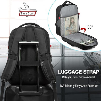 LOVEVOOK 17 inch Travel Laptop Backpack, Waterproof, Anti-Theft - Image 6