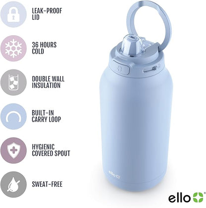 Ello Hydra 64oz Half Gallon Vacuum Insulated Stainless Steel Jug - Image 3