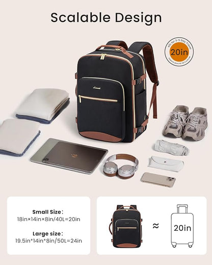 LOVEVOOK 40L Large Travel Backpack - Image 2