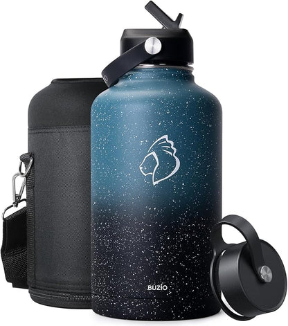 BUZIO 64oz Insulated Water Bottle by BUZIO