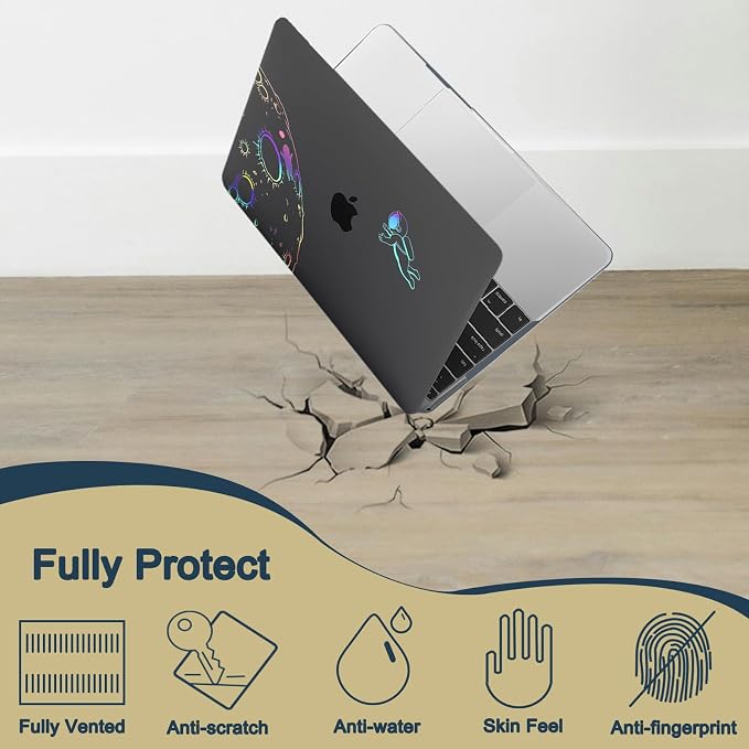 Hard Cover for MacBook Air 13 inch Case 2010-2017 Release, Pattern Design - Image 5