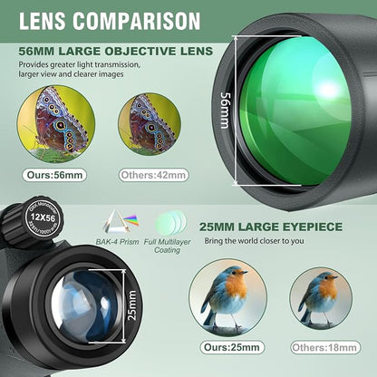 12x56 High Power Monocular Telescope - Image 4