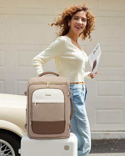 LOVEVOOK 40L Travel Backpack for Women, TSA Approved Carry On Backpack - Image 2