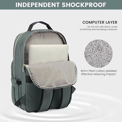 LOVEVOOK Laptop Backpack for Women 15.6 inch, Cute Womens Travel Backpack Purse - Image 3