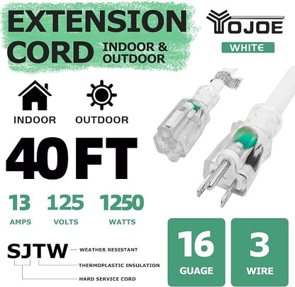 YOJOE Indoor Outdoor Extension Cord - Image 2