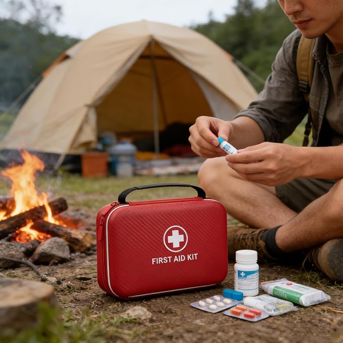 First Aid Kit - Smart Compartments Medical Kit, 2 Pack Large Capacity - Image 8