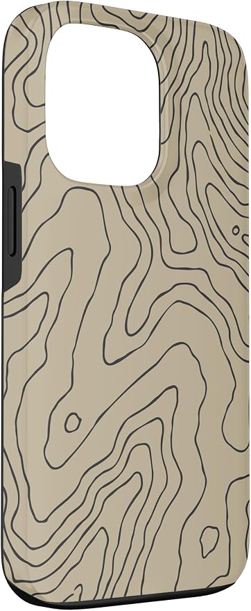 Coyote Country Guide Lines Topographical Contour Map Case - Image 3