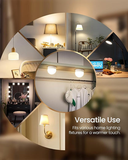 Rechargeable Light Bulbs with Remote Control 4 Packs, Battery Operated Light - Image 9
