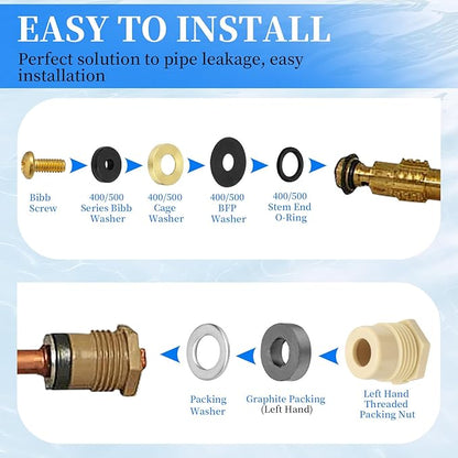 630-7755 Wall Hydrant Repair Kit Compatible - Image 3