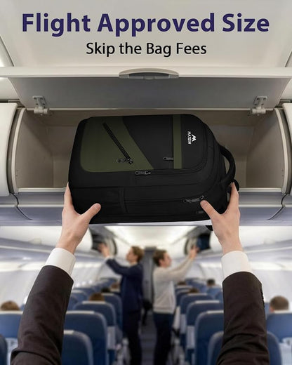MATEIN 17 Inch Laptop Backpack for Work, Airline Approved Carry On Travel - Image 4
