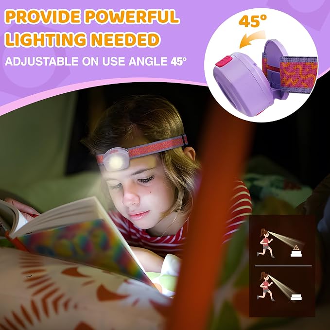 EverBrite LED Headlamp Rechargeable Kids Headlamp - Image 4