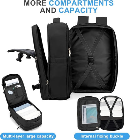coowoz Large Travel Backpack For Women Men, Carry On Backpack, Hiking Backpack - Image 5