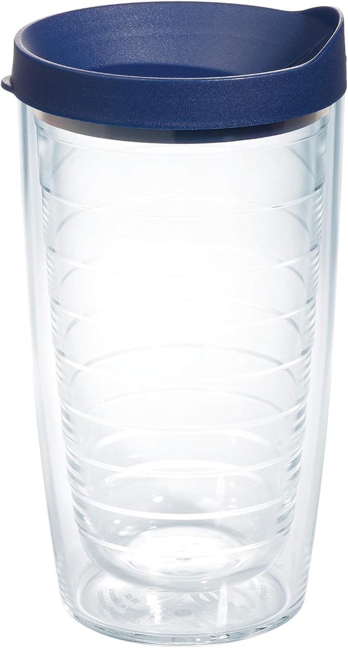 Tervis Clear & Colorful Lidded Made in USA Double Walled Insulated Tumbler by TervisTumblerCompany