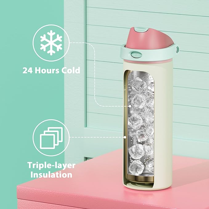 24 oz Insulated Water Bottle - Image 5