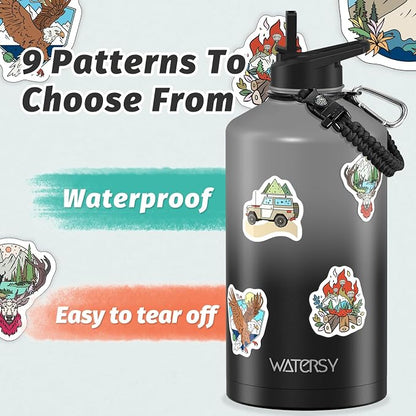 1 Gallon Water Bottle Insulated, BPA Free&Leak Proof, 128oz Stainless Steel - Image 4