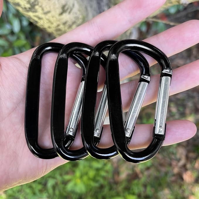 3" Aluminum Carabiner Clips - Image 6