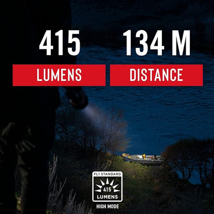 Coast® G26 415 Lumen Bulls-Eye™ Spot Beam LED Flashlight, Batteries Included - Image 2