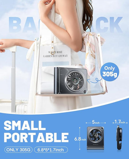 Small Desk Fan, Quiet Portable Table Fan - Image 7