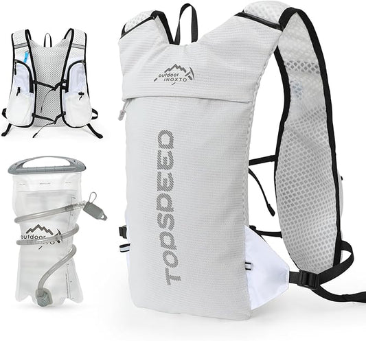 INOXTO Running Hydration Vest Backpack, Lightweight Insulated Pack by INOXTO