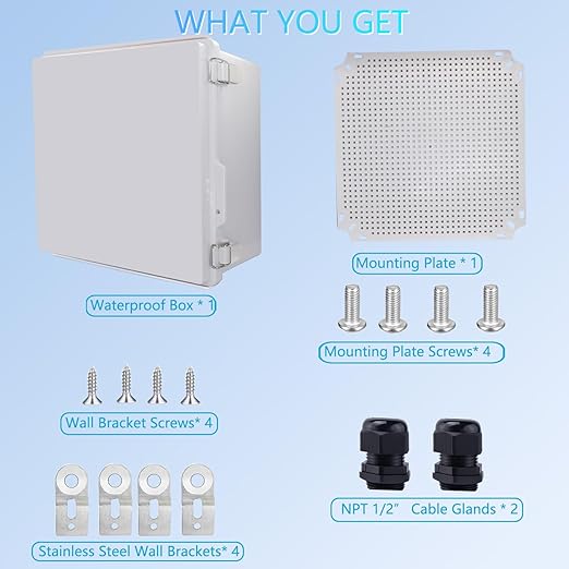 IP67 Waterproof Junction Box, ABS Plastic Electrical Enclosure - Image 7