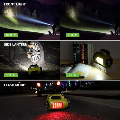 LE Rechargeable LED Lantern, Camping Essentials, 5 Light Modes, Power Bank - Image 3