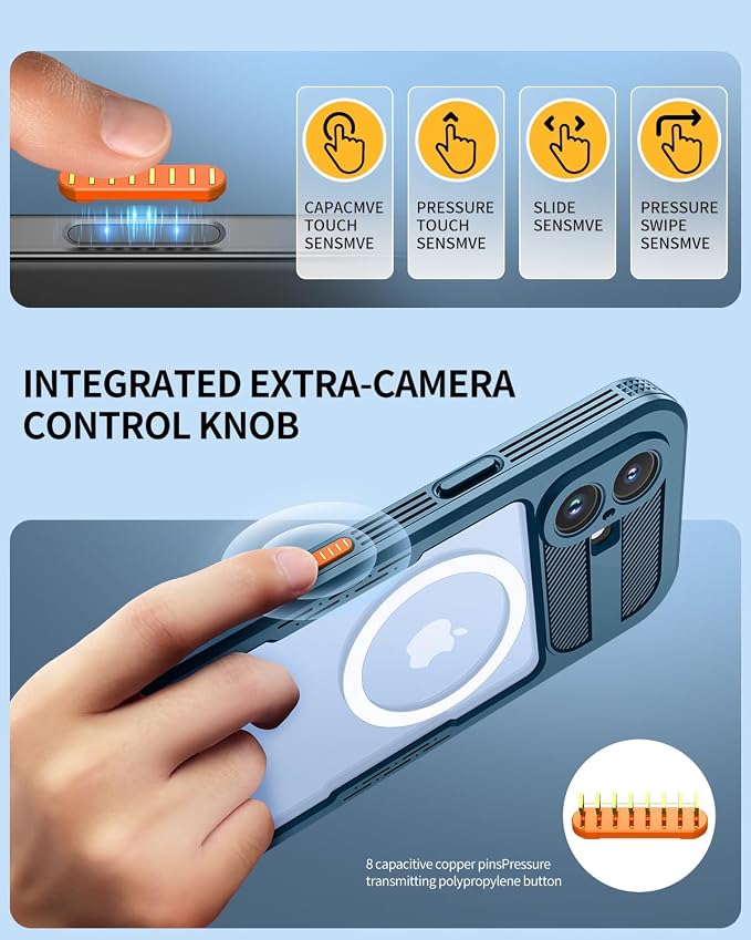 Lanhiem Magnetic for iPhone 17 Case, IP68 Waterproof, Compatible - Image 3