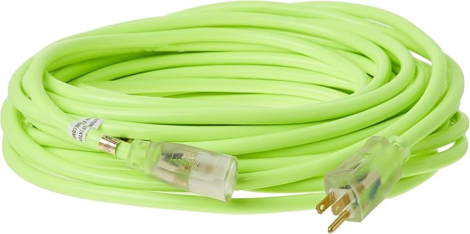 Southwire Heavy Duty Extension Cord, 12 Gauge, 3 Conductor, High Visibility - Image 4