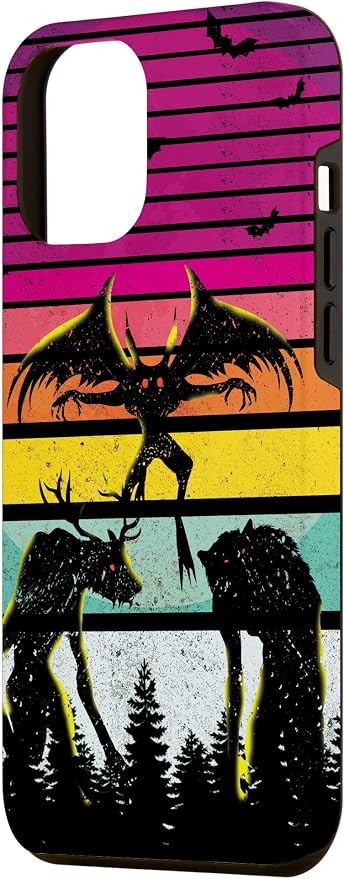 Cryptkin Cute Mothman Cryptid Map Case - Image 2