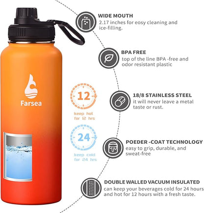 Farsea Insulated Water Bottle - Image 2