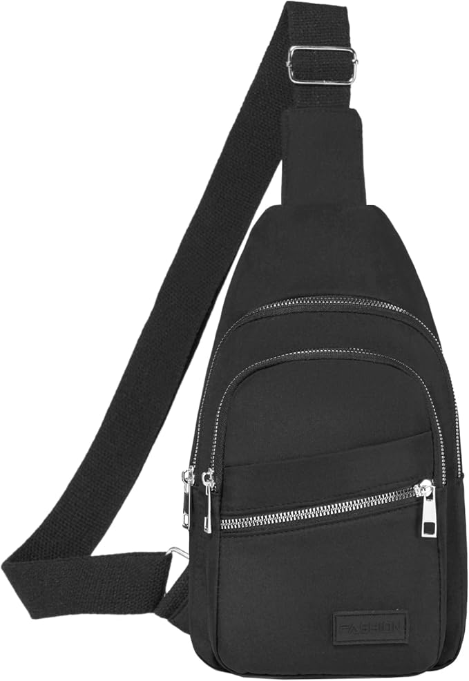 Banelu Cross Body Bag Small Sling Backpack Sling Bags Hiking Daypacks Crossbody - Image 2
