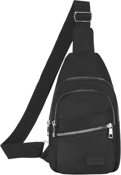 Banelu Cross Body Bag Small Sling Backpack Sling Bags Hiking Daypacks Crossbody - Image 2