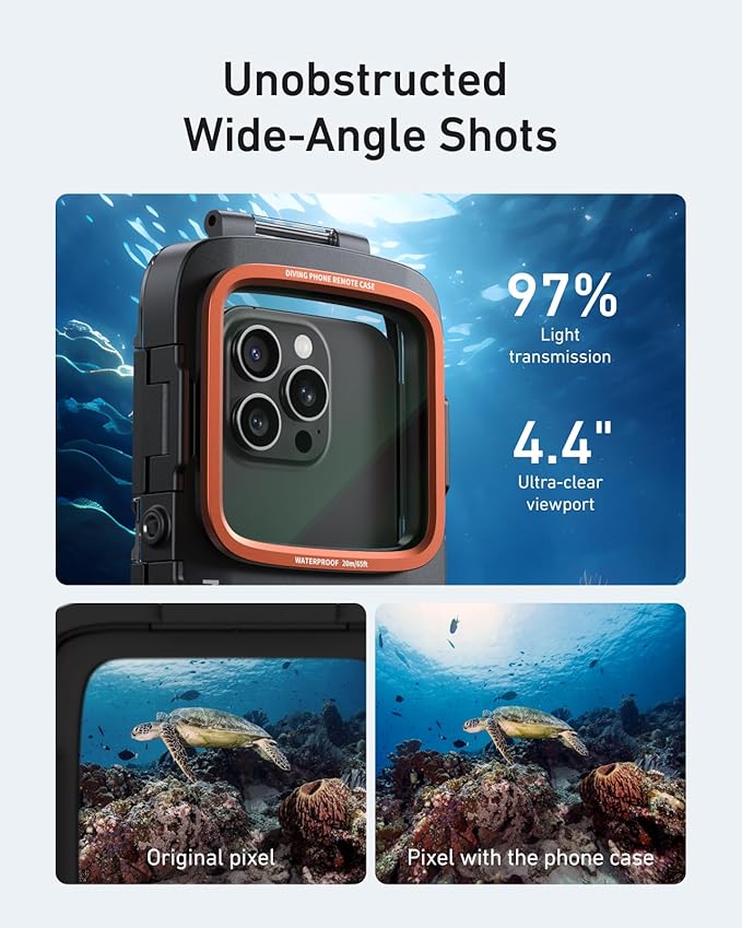 TELESIN Universal Underwater Phone Case - Image 3