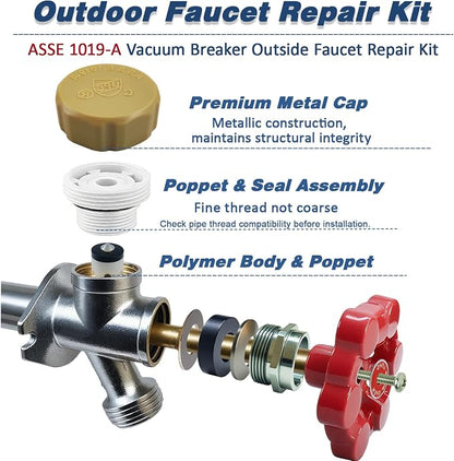 ASSE 1019-A Outdoor Faucet Repair Kit - Image 4