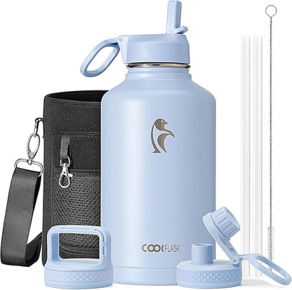 Half Gallon Water Bottle Insulated by Coolflask
