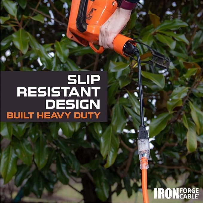 Iron Forge Cable Lighted Outdoor Extension Cord 50 Ft - Image 3