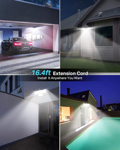 CLAONER Solar Outdoor Lights Motion Sensor 3500LM 288 LED Solar Security Lights - Image 3