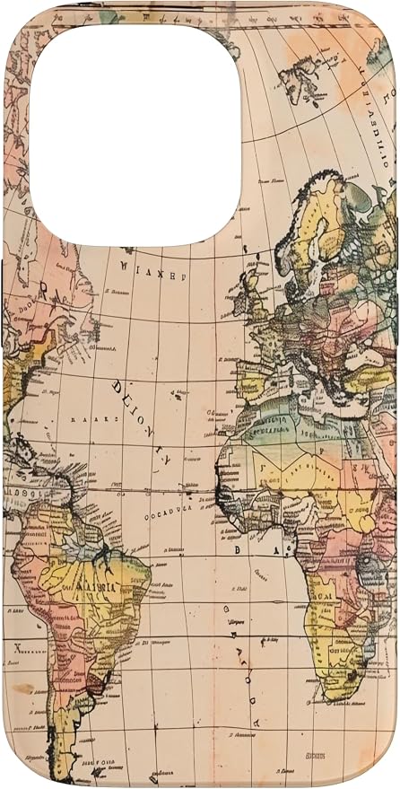 World Map, Old Map of the World Case by Unknown