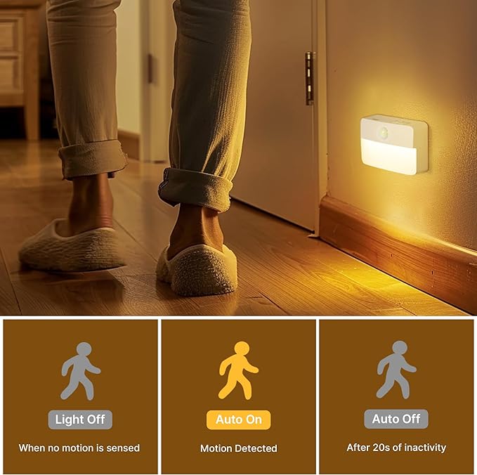 16 Pack Rechargeable Motion Sensor Stair Lights - Image 7